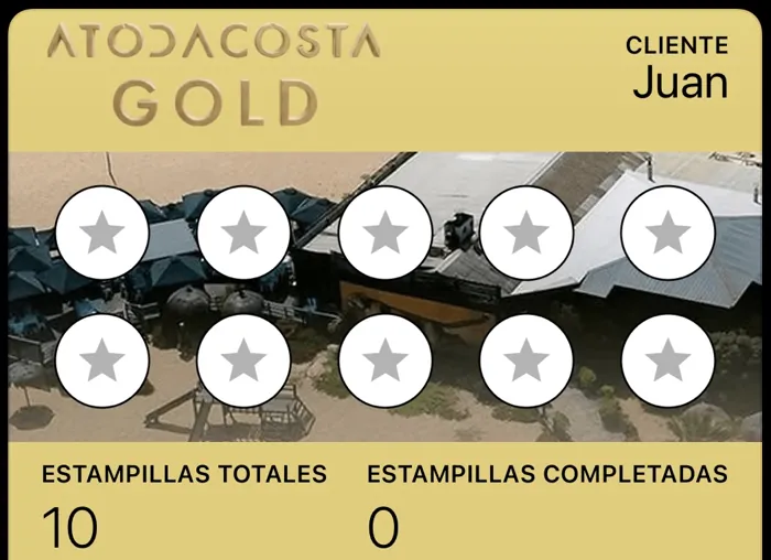 Tarjeta Gold
