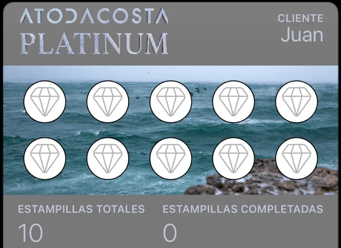 Tarjeta Platinum